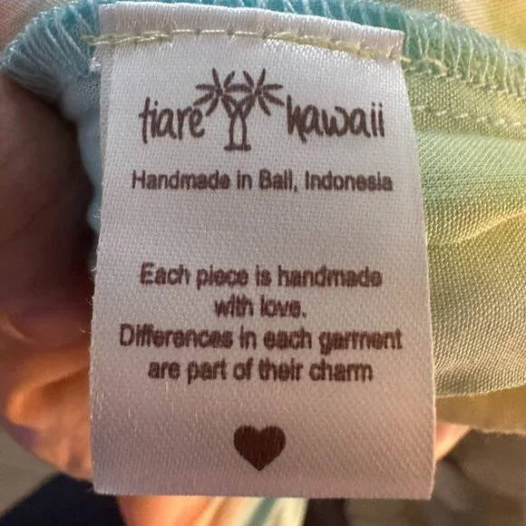 BEAUTIFUL TIARE HAWAII NAIA MAXI DRESS OS NWOT - Picture 4 of 5